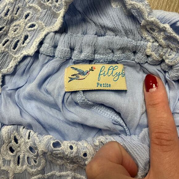 Fillyboo I Believe in Unicorns Embroidered Maxi Dress Fits Small to Large Petite - Picture 9 of 12